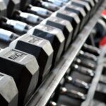 fitness, weight lifting, dumbbells